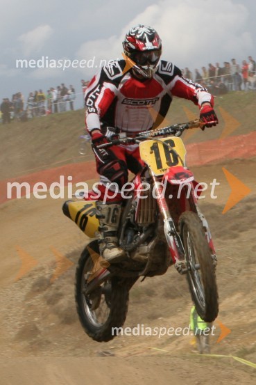 Matjaž Grušovnik (MTK Radenci)MOTOKROS, 2. dirka za DP, Slovenj Gradec