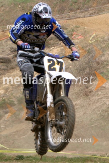 Benjamin Cirenski (AMD Brežice)MOTOKROS, 2. dirka za DP, Slovenj Gradec