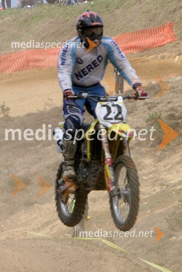 Gregor Strle (MK Notranjska)MOTOKROS, 2. dirka za DP, Slovenj Gradec