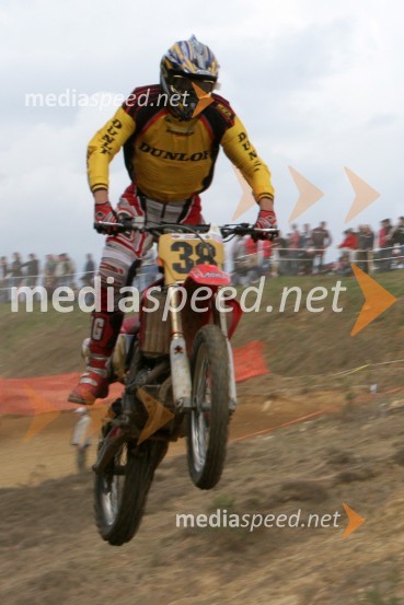 Miha Špindler (AMD Sitar Dunlop)MOTOKROS, 2. dirka za DP, Slovenj Gradec