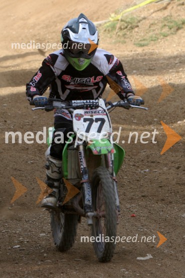Gašper Petrin (MK Slovenj Gradec)MOTOKROS, 2. dirka za DP, Slovenj Gradec