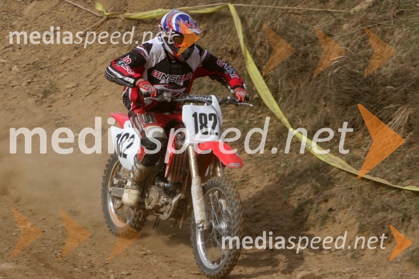 Ciril Jeraj (AMD Kranj)MOTOKROS, 2. dirka za DP, Slovenj Gradec