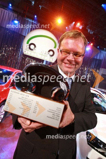 Marko Škriba, vodja znamke Volkswagen v SlovenijiSlovenski avto leta 2010