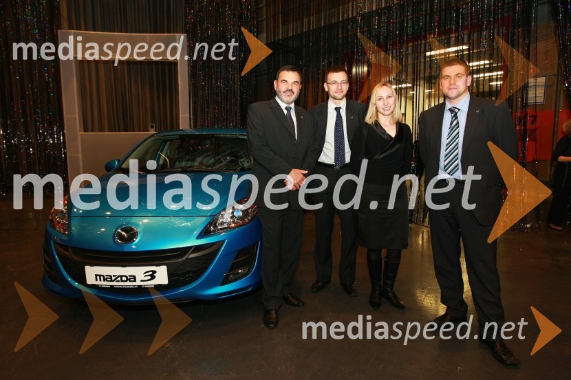 Ekipa Mazde...Slovenski avto leta 2010