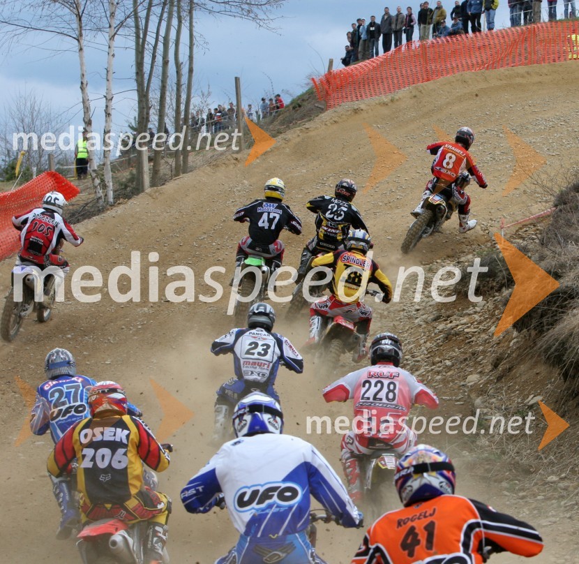 Štart v razredu openMOTOKROS, 2. dirka za DP, Slovenj Gradec