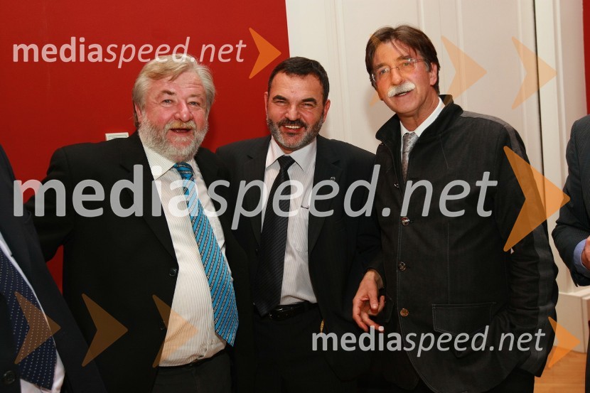 Tone Smolnikar, župan Kamnika, Bogdan Žvanut, Mazda in Jožko Čuk, v.d. direktorja Slovenskega narodnega gledališča (SNG) Nova GoricaSlovenski avto leta 2010