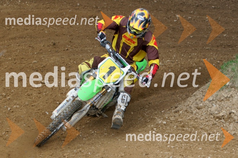 Rok Cajzek (MK Zai Gic RT)MOTOKROS, 2. dirka za DP, Slovenj Gradec