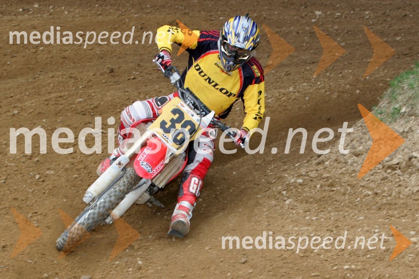 Miha Špindler (AMD Sitar Dunlop)MOTOKROS, 2. dirka za DP, Slovenj Gradec