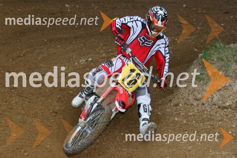 Matjaž Grušovnik (MTK Radenci)MOTOKROS, 2. dirka za DP, Slovenj Gradec