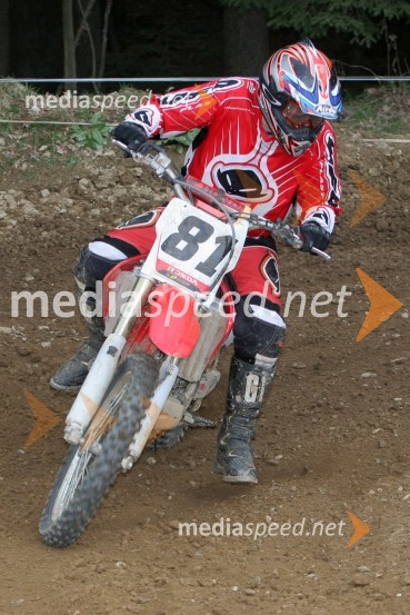 Robert Brolih (MK Notranjska)MOTOKROS, 2. dirka za DP, Slovenj Gradec