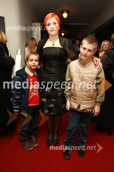 Veronika Juvan, kandidatka za naziv Slovenka leta 2009 ter sinova Aljaž in AleksSlovenka leta 2009 je ... Katarina Kresal