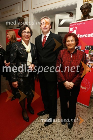 Zdenka Čabašek Travnik, varuhinja človekovih pravic in kandidatka za naziv Slovenka leta 2009, Aleš Zalar, minister za pravosodje ter Ivanka Brezigar, tajnica Društva Slovensko-Hrvaškega prijateljstvaSlovenka leta 2009 je ... Katarina Kresal