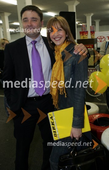 Boštjan Triler, Toyota in Anja Rebek, PR obratDirka!, predstavitev reality show