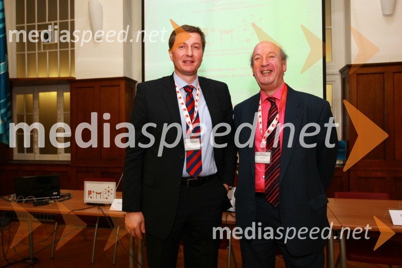 Prof. dr. Drago Sever in Michael Robson, EIM-  Evropsko združenje upravljavcev železniške infrastruktureRIMC 2010
