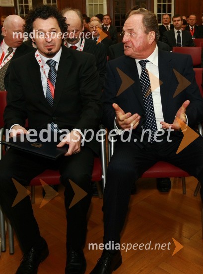 Dr. Patrick Vlačič, minister za promet in Ivan Zidar, predsednik uprave SCTRIMC 2010