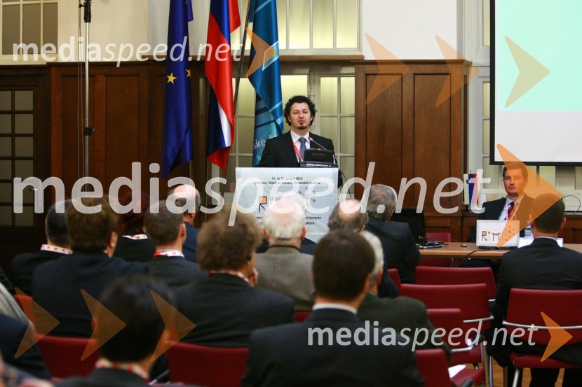 Dr. Patrick Vlačič, minister za promet in prof. dr. Drago SeverRIMC 2010
