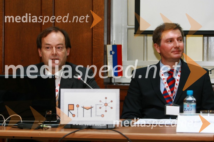 Dr. Thomas Kaufmann - Evropska komisija, DG TREN in prof. dr. Drago SeverRIMC 2010