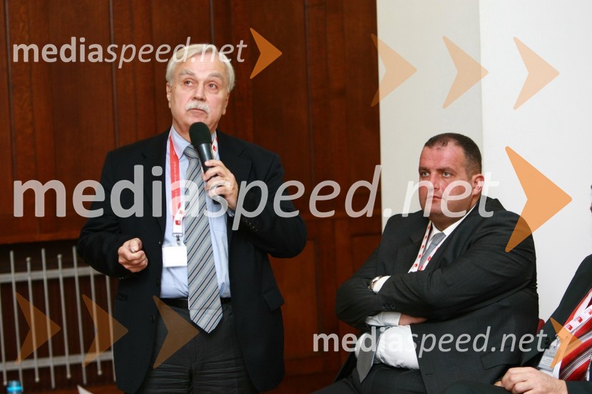 Dr. Johannes Ludewig, predsednik CER in Blaž Miklavčič, predsednik uprave GH Holding d.d.RIMC 2010
