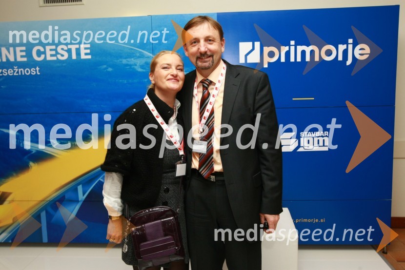 Ingrid Sever, idejni vodja kongresa RIMC 2010 in Zvone Likar, Primorje AvdovščinaRIMC 2010