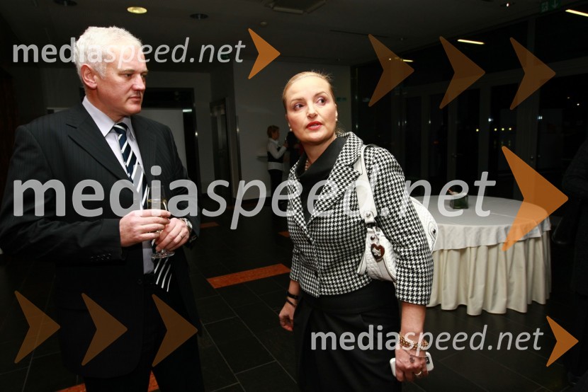 Mag. Miran Pirnar in Ingrid Sever, idejni vodja kongresa RIMC 2010RIMC 2010