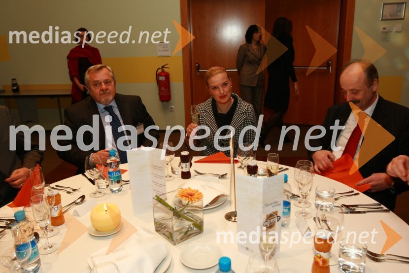 Boris Gazvoda, SCT, Ingrid Sever, idejni vodja kongresa RIMC 2010 in mag. Ljubo Žerak, direktor Direktorata za železnice in žičniceRIMC 2010