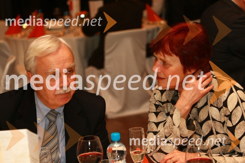Dr. Johannes Ludewig, predsednik CER in Mirjam Kastelič, Slovenske železniceRIMC 2010