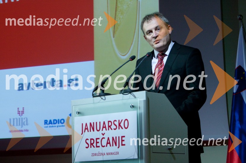 	Aleksander Svetelšek, predsednik Združenja ManagerZdruženje Manager, januarsko srečanje in podelitev priznanja za življenjsko delo na področju managementa