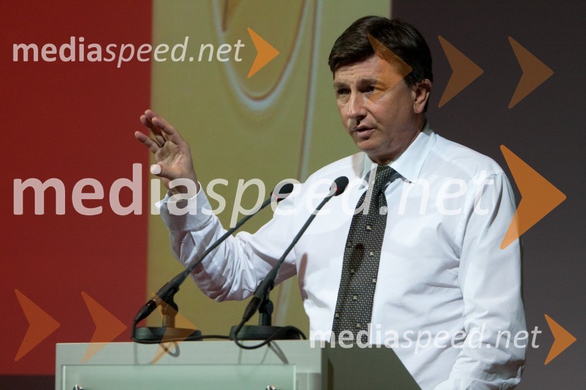 Borut Pahor, predsednik Vlade RSZdruženje Manager, januarsko srečanje in podelitev priznanja za življenjsko delo na področju managementa