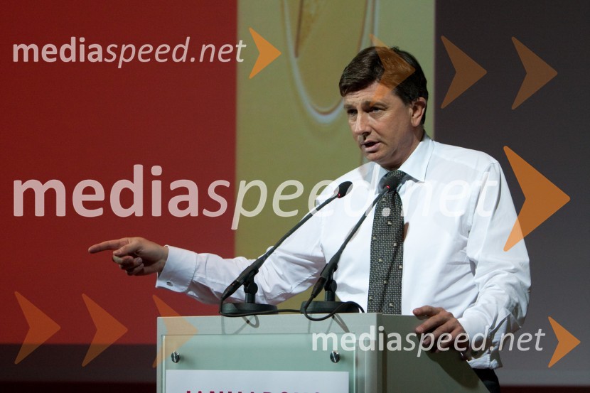 Borut Pahor, predsednik Vlade RSZdruženje Manager, januarsko srečanje in podelitev priznanja za življenjsko delo na področju managementa