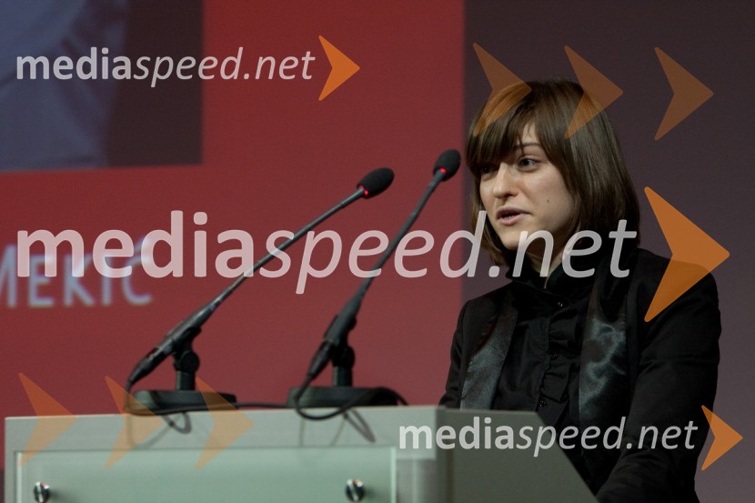 Mila Markovska, dobitnica štipendijeZdruženje Manager, januarsko srečanje in podelitev priznanja za življenjsko delo na področju managementa