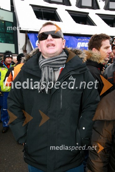 Matjaž Kek, selektor slovenske nogometne reprezantance46. Zlata lisica, druženje na Snežnem stadionu in VIP šotoru