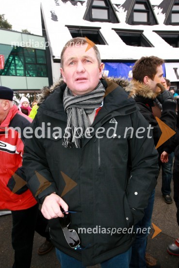Matjaž Kek, selektor slovenske nogometne reprezantance46. Zlata lisica, druženje na Snežnem stadionu in VIP šotoru