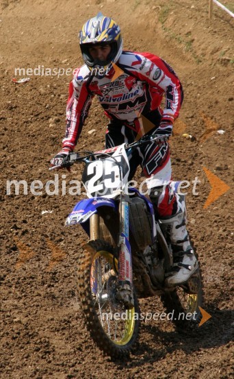 Karlo Golub (Hrvaška)MOTOKROS, EP junior do 125 ccm, Brežice