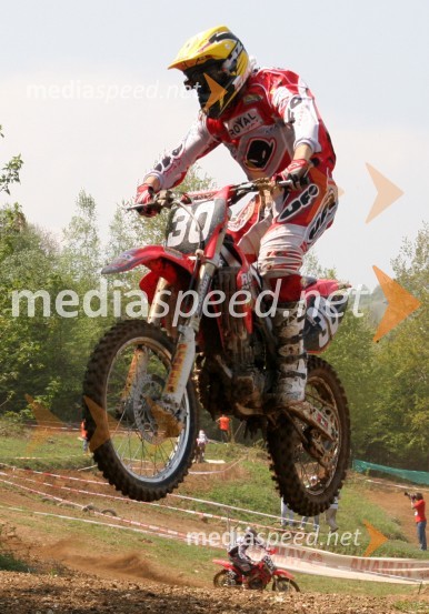 Pierfilippo Bertuzzo (Italija)MOTOKROS, EP junior do 125 ccm, Brežice
