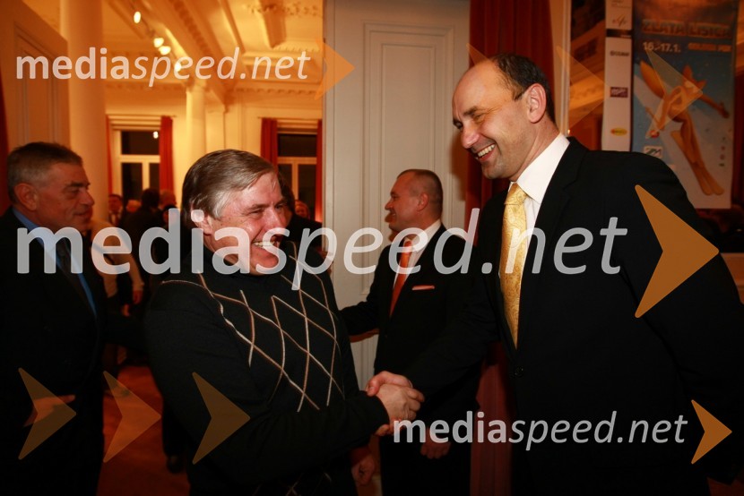 Andrej Hazabent in Matjaž Kovačič, predsednik uprave Nova KBM d.d.46. Zlata lisica, sprejem župana Maribora v Narodnem domu