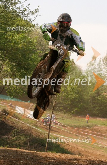 Miha Urbas (Slovenija)MOTOKROS, EP junior do 125 ccm, Brežice