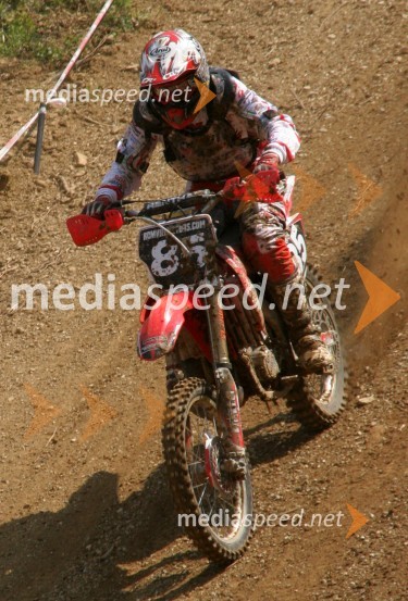 Sander van Herpen (Nizozemska)MOTOKROS, EP junior do 125 ccm, Brežice