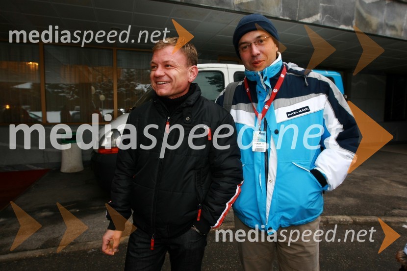 Franci Matoz, odvetnik in Leo Oblak, Infonet46. Zlata lisica, druženje na Snežnem stadionu in VIP šotoru