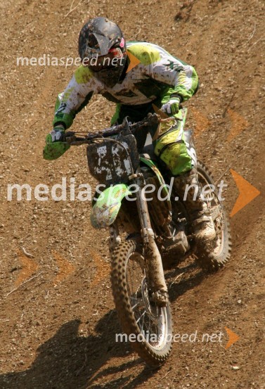 Miha Urbas (Slovenija)MOTOKROS, EP junior do 125 ccm, Brežice