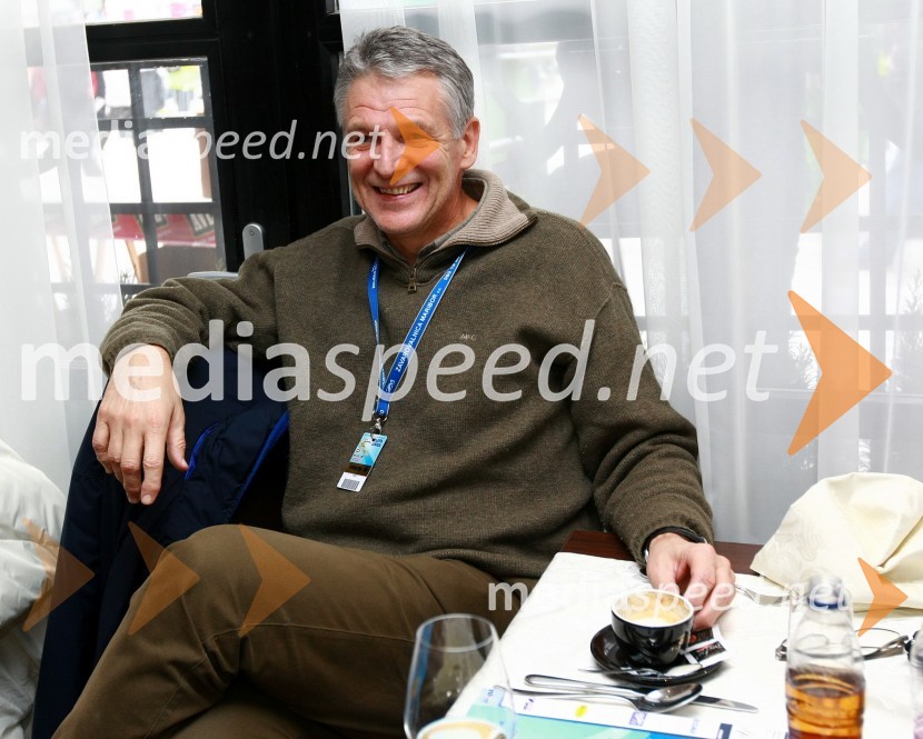 Marko Voljč, nekdanji predsednik uprave NLB46. Zlata lisica, druženje na Snežnem stadionu in VIP šotoru