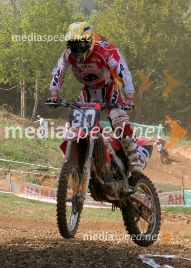 Pierfilippo Bertuzzo (Italija)MOTOKROS, EP junior do 125 ccm, Brežice