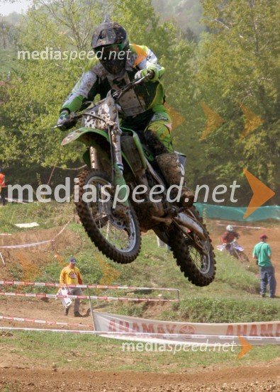 Theo Urbas (Slovenija)MOTOKROS, EP junior do 125 ccm, Brežice