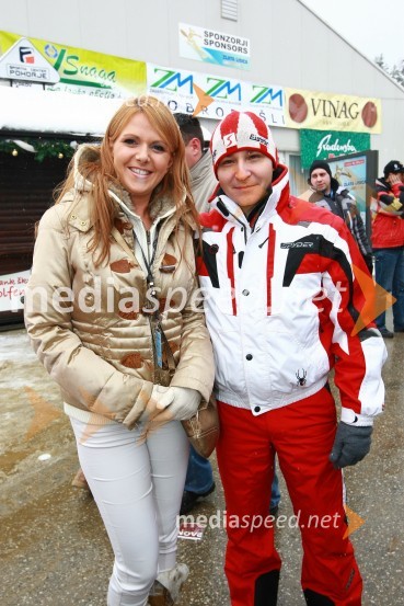 Bernarda Trebušak, generalna direktorica družbe Nama in Gregor Jeza, predsednik uprave Hit Šentilj d.d.46. Zlata lisica, druženje na Snežnem stadionu in VIP šotoru