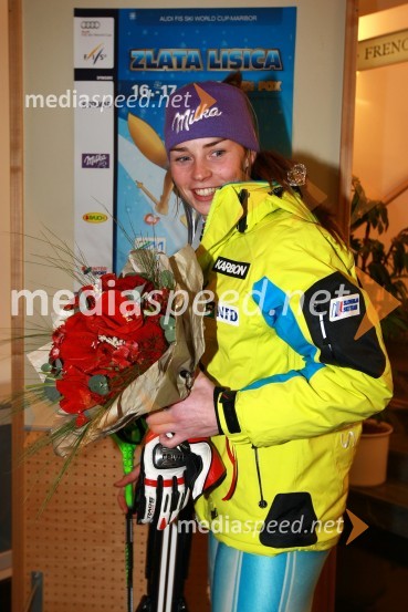 Tina Maze, smučarka46. Zlata lisica, druženje na Snežnem stadionu in VIP šotoru