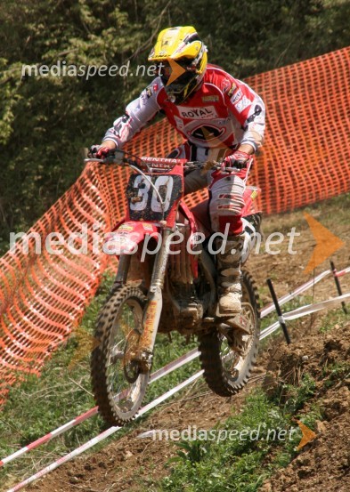 Pierfilippo Bertuzzo (Italija)MOTOKROS, EP junior do 125 ccm, Brežice