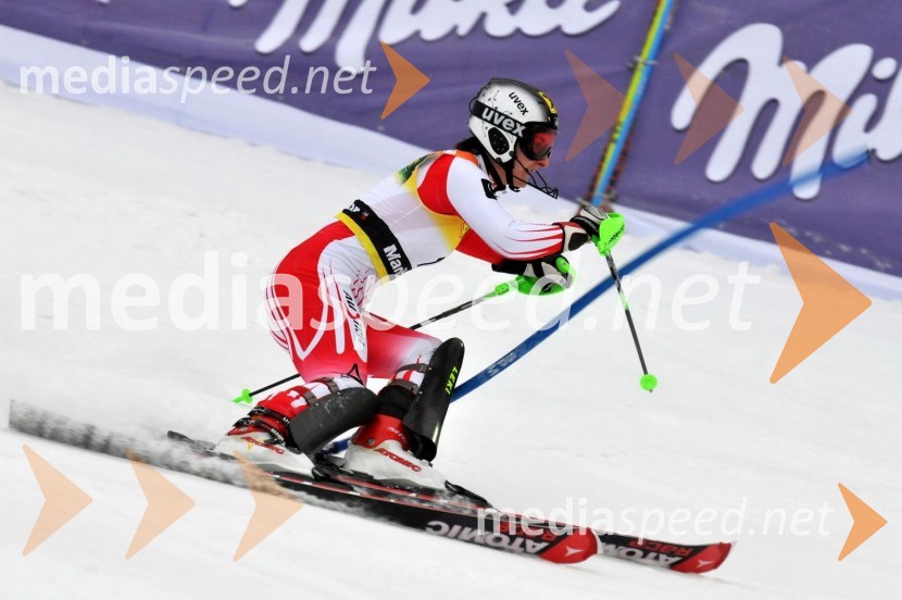 Kathrin Zettel, smučarka (Avstrija) in zmagovalka slaloma za 46. Zlato lisico46. Zlata lisica, slalom