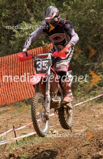 Marco Madii (Slovenija)MOTOKROS, EP junior do 125 ccm, Brežice