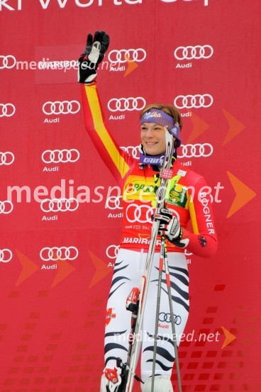 Maria Riesch, smučarka (Nemčija), tretjeuvrščena na slalomu za 46. Zlato lisico46. Zlata lisica, slalom