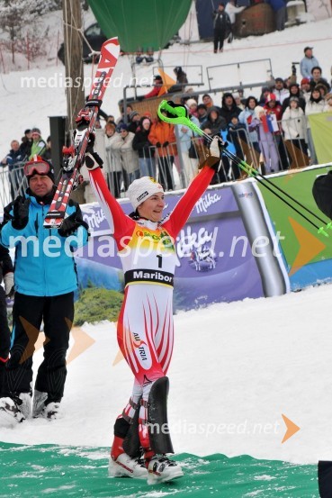 Kathrin Zettel, smučarka (Avstrija) in zmagovalka slaloma za 46. Zlato lisico46. Zlata lisica, slalom