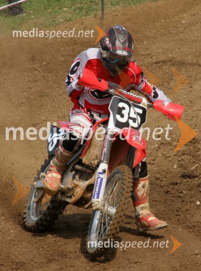 Marco Madii (Italija)MOTOKROS, EP junior do 125 ccm, Brežice